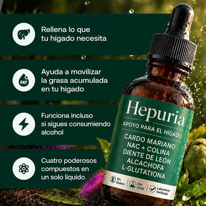 Soporte hepático Hepuria